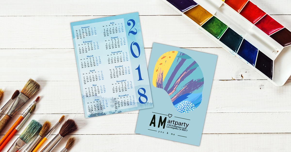 Art calendars are an awesome way to promote your next exhibit. Art Calendars