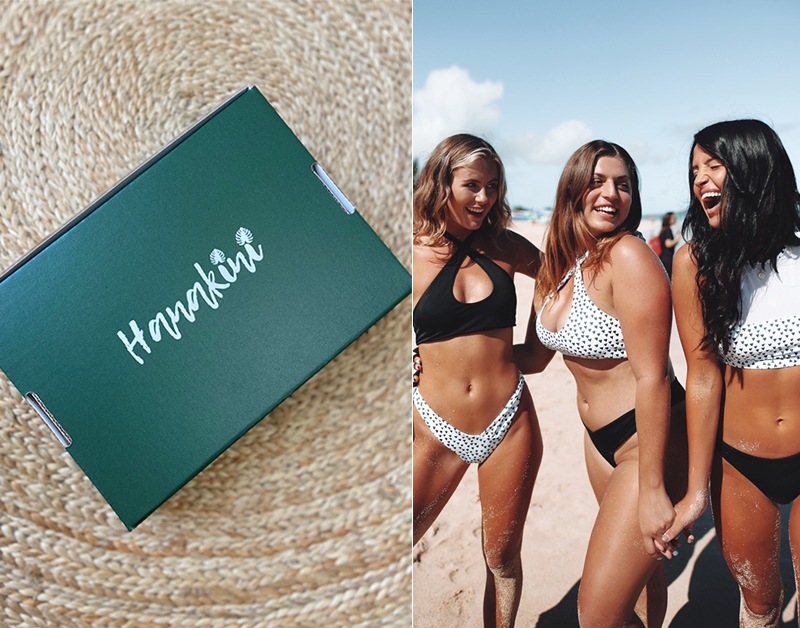 Hanakini Swim custom box, swimwear models