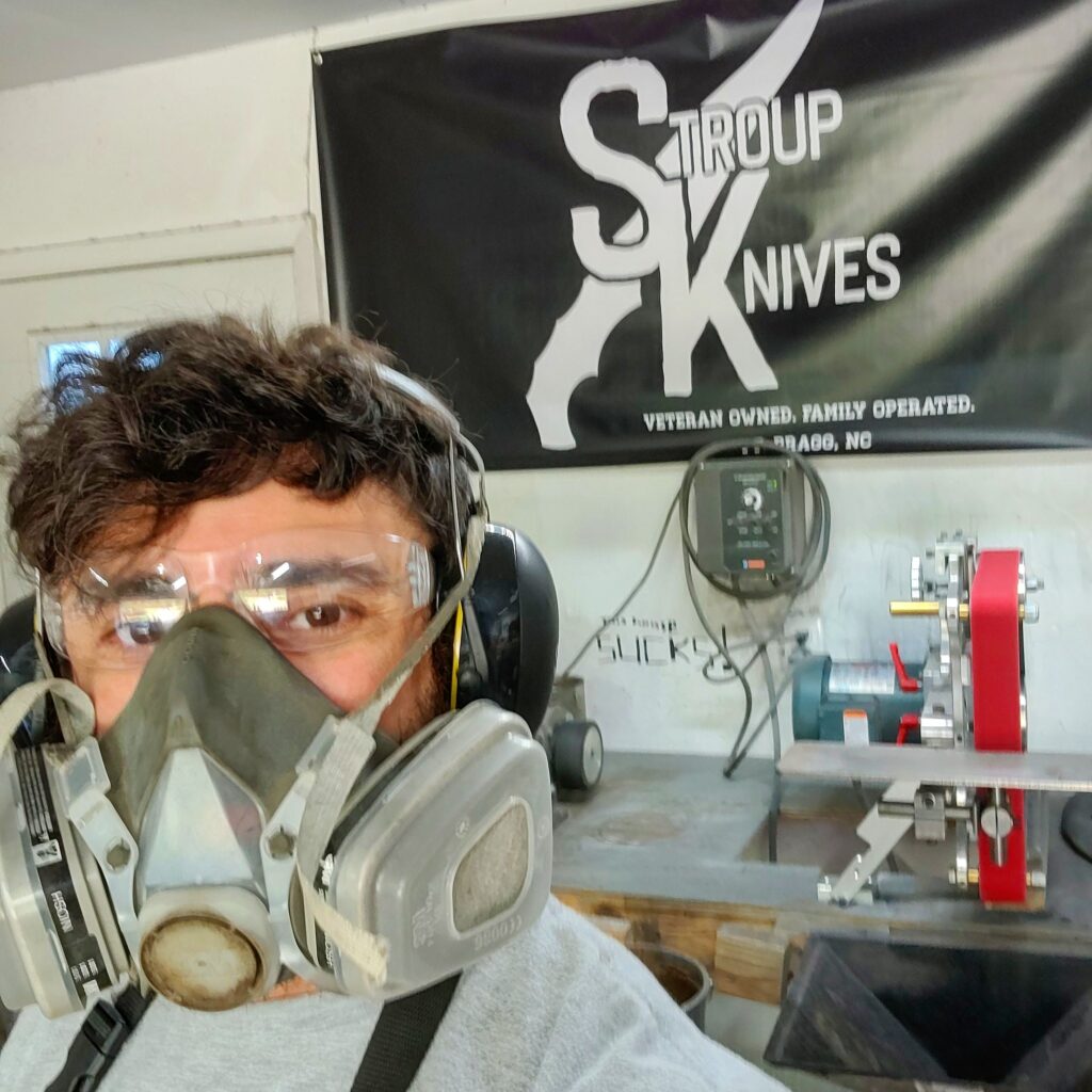 Stroup Knives custom banner