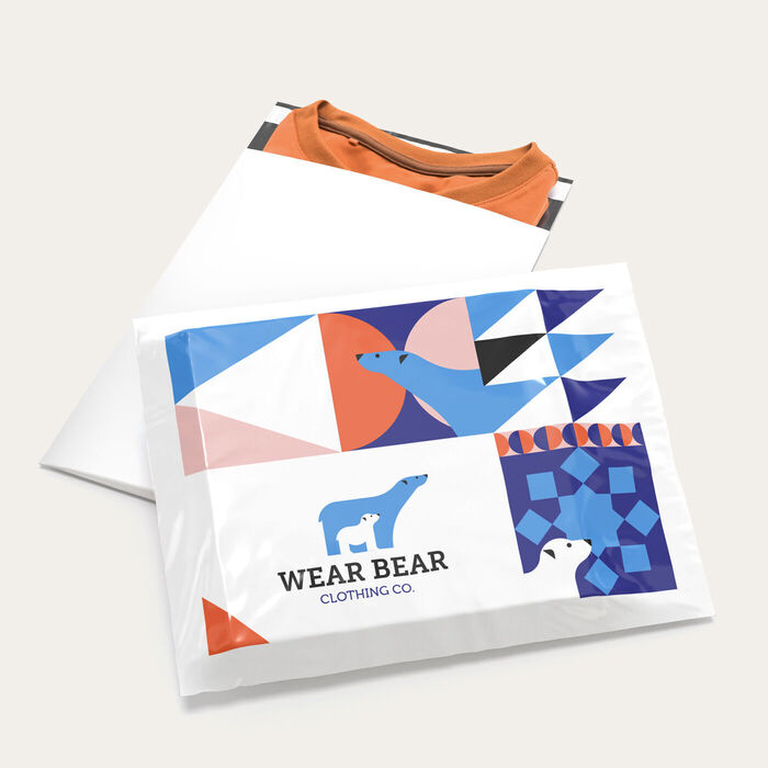 Poly Mailer for a Clothing Brand