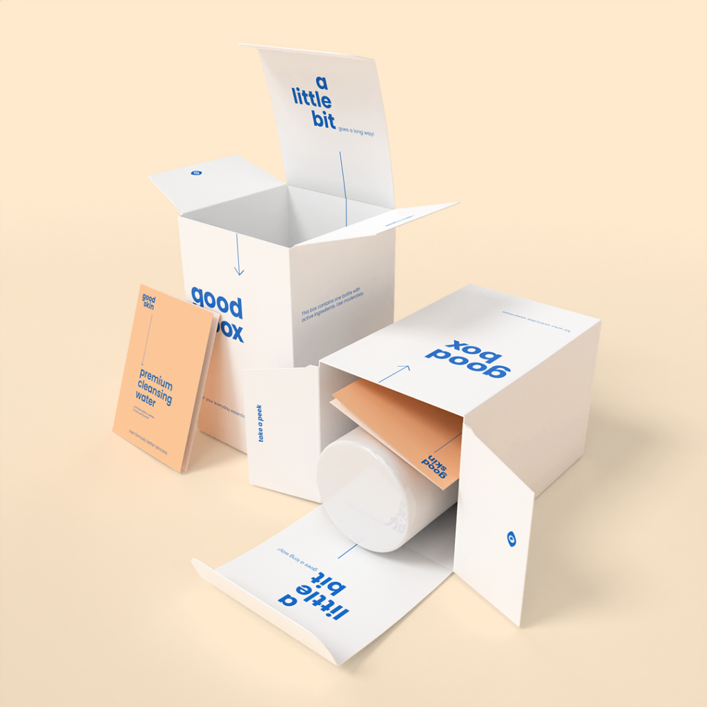 Peach Fuzz brochures for your product boxes and promotions